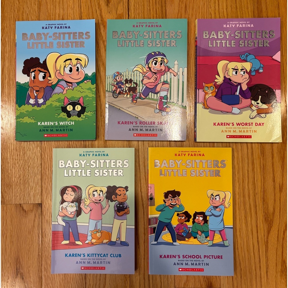 Books 1-5 of Baby-Sitters Little Sister